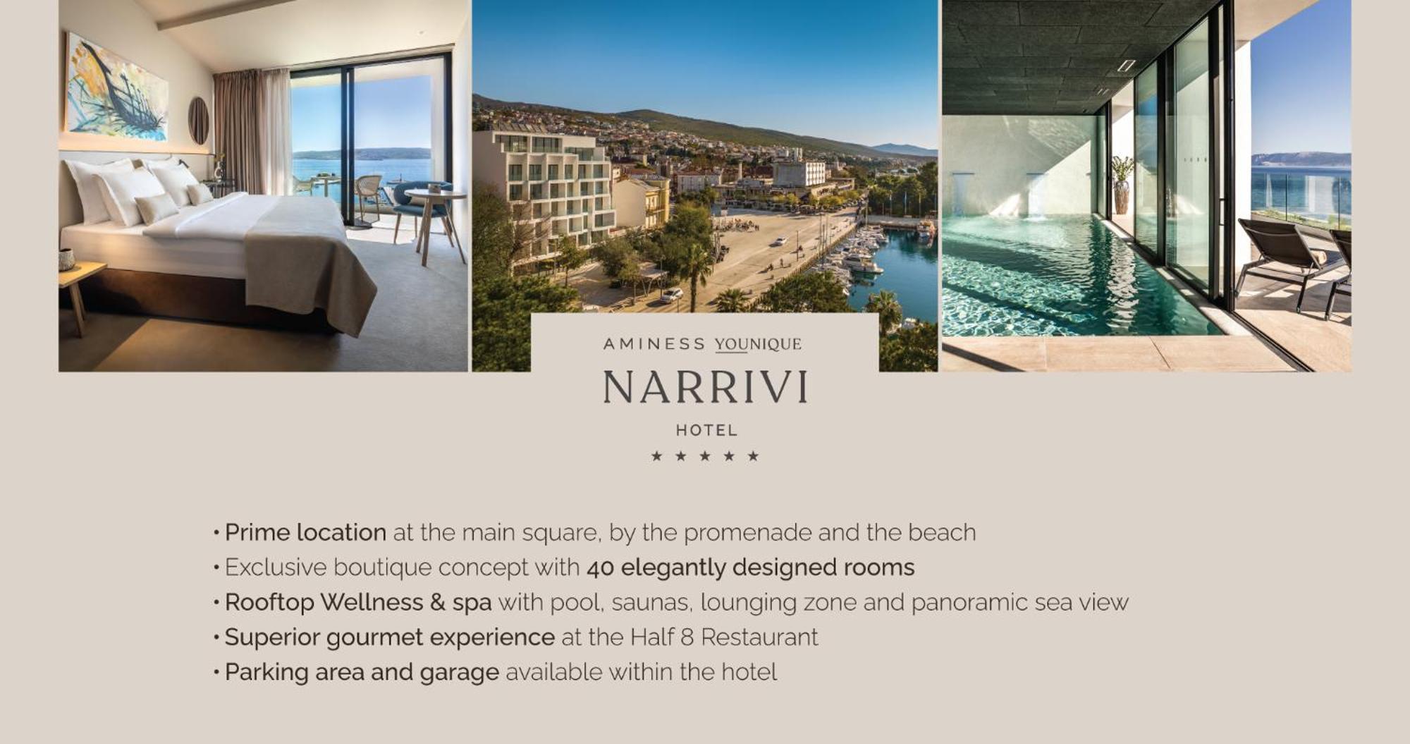 Aminess Younique Narrivi Hotel Crikvenica Eksteriør bilde